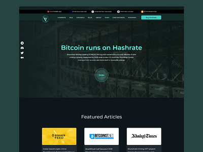 Bluewheel Mining - Bitcoin runs on Hashrate bluewheel ui