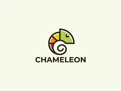 Chameleon logo animal brand branding cartoon chameleon chameleon paint logo design logotype minimalist nature paint simple sketch