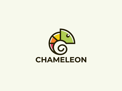Chameleon logo animal brand branding cartoon chameleon chameleon paint logo design logotype minimalist nature paint simple sketch