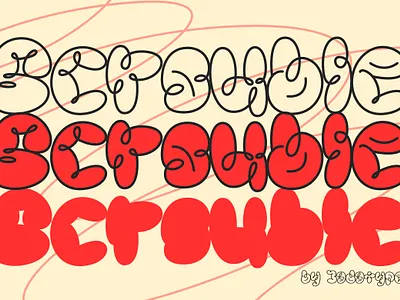 Scrouble Font bouncy font cartoon font comic font font font branding font design font graphic fonts hand drawn font lettering outline font playful font scribble scribble font type design typeface