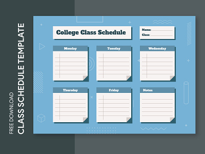 College Class Schedule Free Google Docs Template class classroom college docs education free template free template google docs google google docs high ms preschool print printing schedule school template templates timetable word