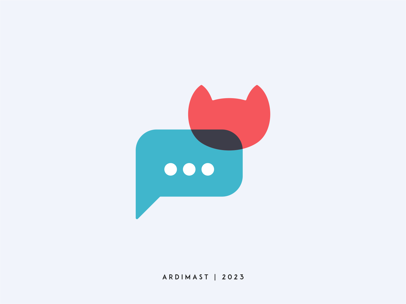 ChatCat Logo - For Sale! animal app branding cat chat design design for sale graphic design icon icon app logo logo for sale pet simple speak talk vector