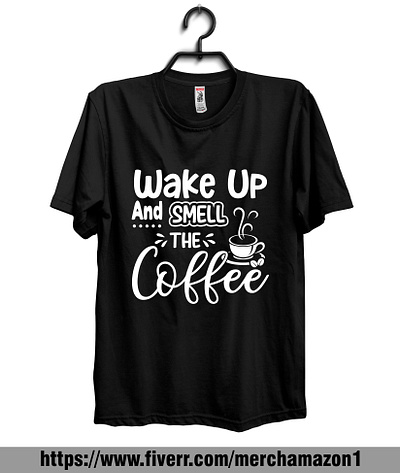 Coffee T-shirt Design branding coffee t shirt design design graphic design illustration logo typography vector