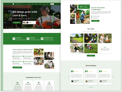 Garden & Landscaping Landing page garden garden and landscaping gardening landscaping