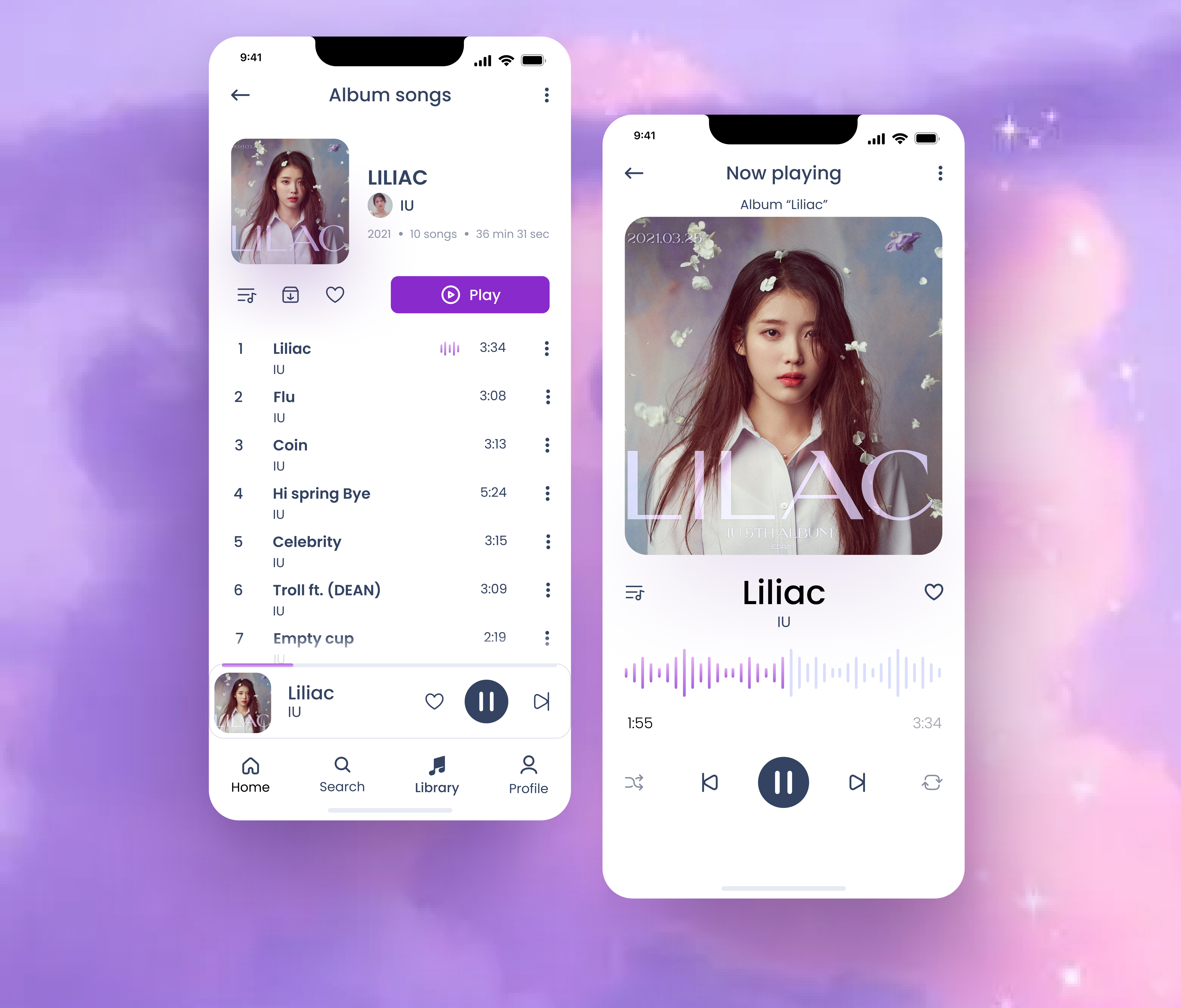 Music player mobile app UI design app design design minimal design mobile app mobile app design mobile app ui design mobile music player mobile screen design music music app music player music player app music player mobile music player ui playlist design ui deisgn ui design mobile app ui design music player ui mobile design