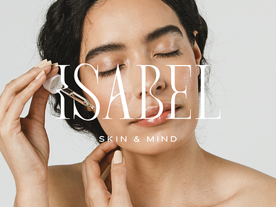 Isabel Skin & Mind brand strategy branding design graphic design logo mockup packaging design