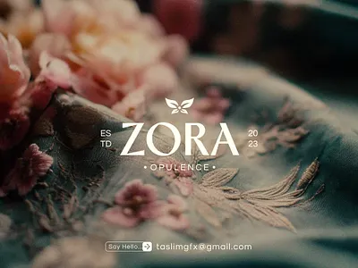 ZORA Logo beauty brand design brand guideline brand identity branding creative logo fashion fashion brand logo headband logo logo branding logo design logo presentation logo project luxury brand logo minimal logo modern logo new logo trending woman