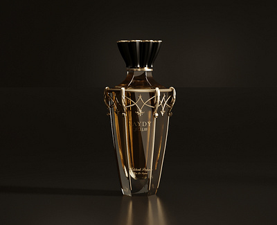 Saydy Perfume Bottle 3d arabic bottle branding luxury packaging perfume perfume bottle
