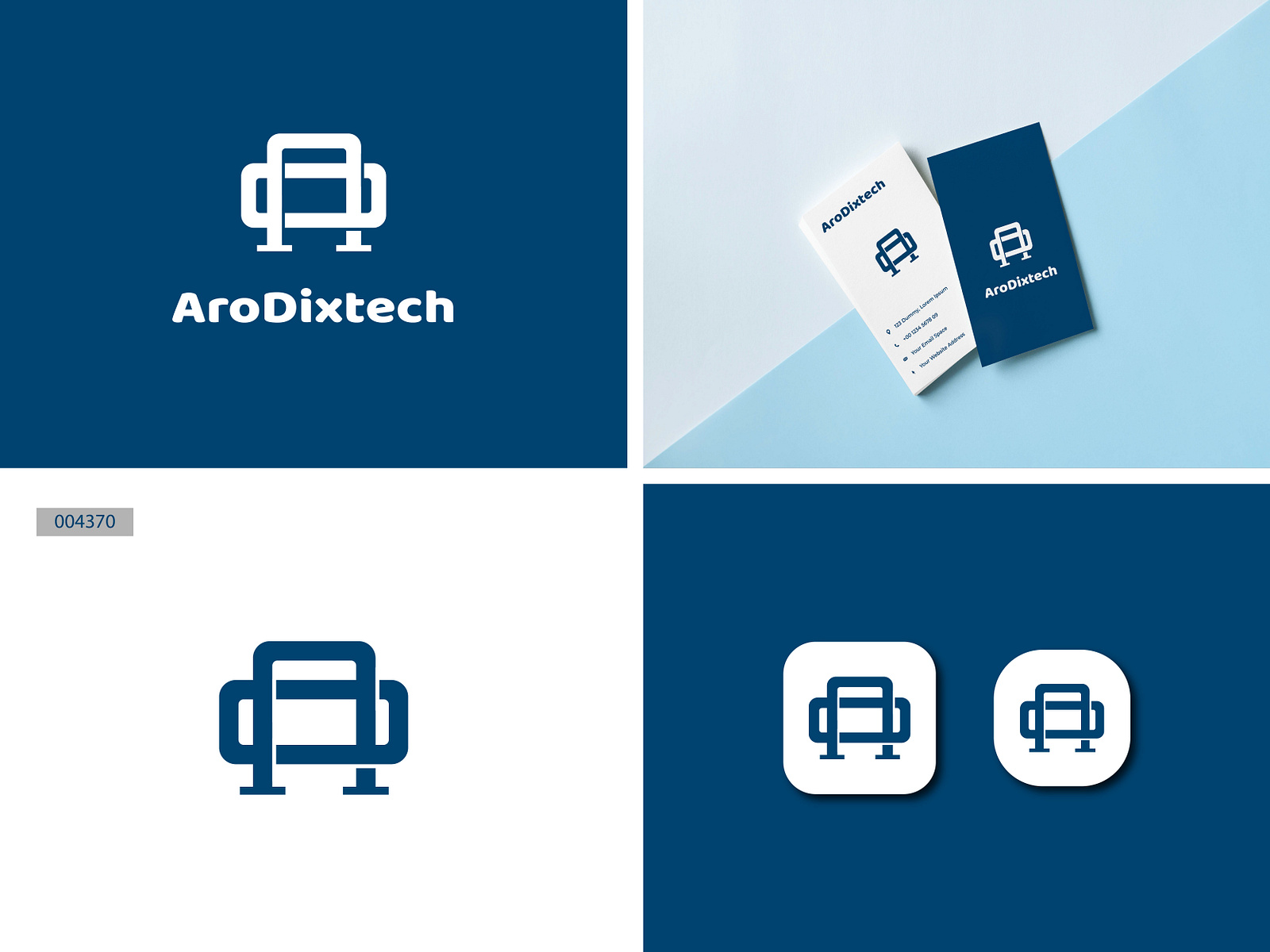 Modern Abstract A+D Letter Logo Design by saifgraphics7 on Dribbble