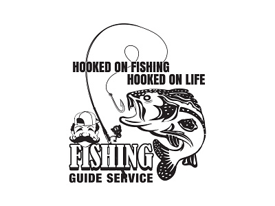 Fishing T-Shirt Design fisherman