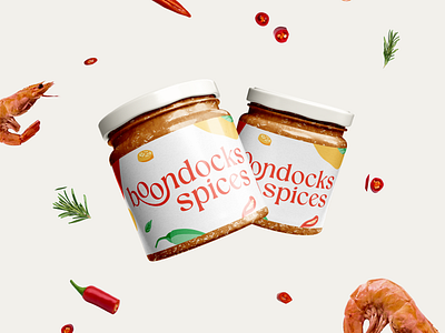 Boondocks Spices brand strategy branding design graphic design logo mockup packaging design