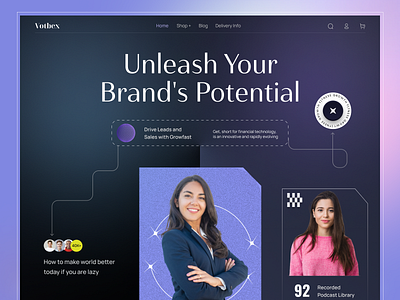 Brand Consultant Landing Page agency agency landing page agency web branding consultant creative agency design digital marketing home page identity landing page marketing trending ui ux web design website