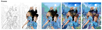 MANCITY coaches and players Artist KAZE PARK Coupang play 카제박 맨시티 맨시티 작품 스포츠 아트 스포츠 아티스트 스포츠 일러스트 스포츠 작가 일러스트 일러스트레이션 쿠팡 그림 작가 쿠팡 스포츠 쿠팡 축구 그림 쿠팡플레이 그림 쿠팡플레이 아티스트 쿠팡플레이 이벤트 쿠팡플레이 작가 쿠팡플레이 축구 한국 맨시티 한국 스포츠 한국 스포츠 아티스트 한국 축구 작가