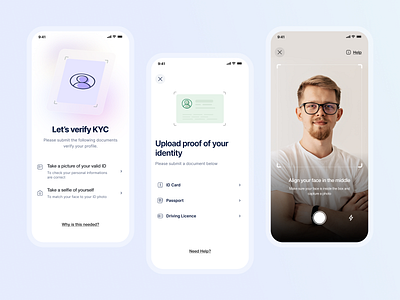 KYC Verification Process by Josim Uddin on Dribbble