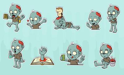 Zombie Animation With Each Expression zombieanimation