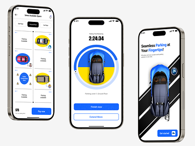 Car Parking Mobile App Design💫 app designer app ui design appui car parking app car parking finder app car parking mobile app designer mobile app parking app parking finder app ui uxui designer viral my post web designer