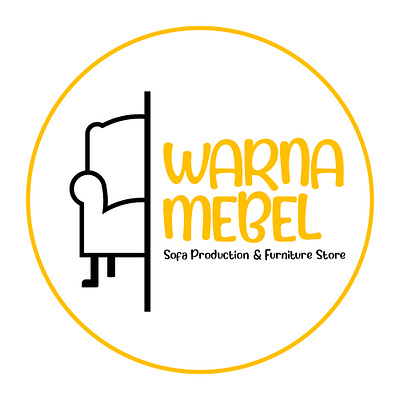Warna Mebel branding logo