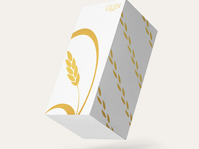 Packaging Design box box design brand identity branding design gold golden golden milk graphic design illustration logo logo design milk brand oatmilk oatmilk brand packaging packaging design patterns