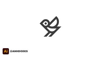 Bird logomark design process credit: @anhdodes - Anh Do - logo 3d anhdodes anhdodes logo animation bird icon bird logo branding design graphic design illustration logo logo design logo designer logo for sale logoadoni logodesign minimalist logo minimalist logo design motion graphics ui