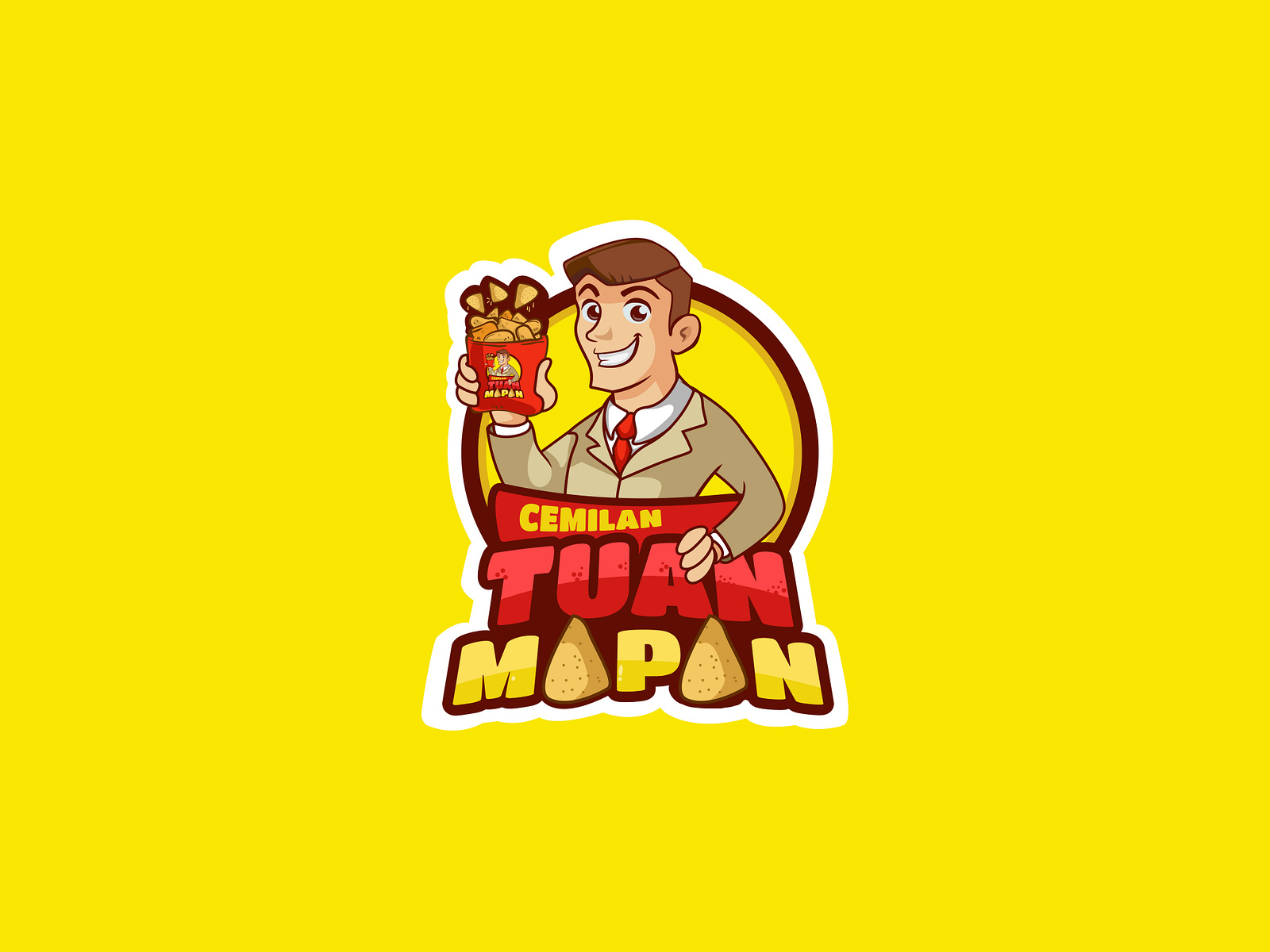 Tuan Mapan Logo Mascot by Azmil Hablillah | Gradacy Studio on Dribbble