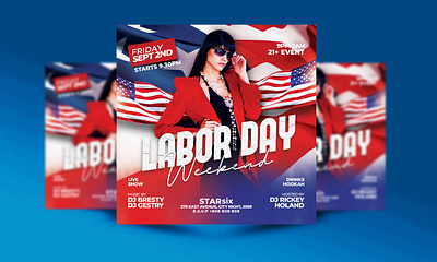Labor Day Flyer presidents day