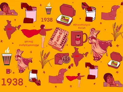 Back of the package animation branding graphic design