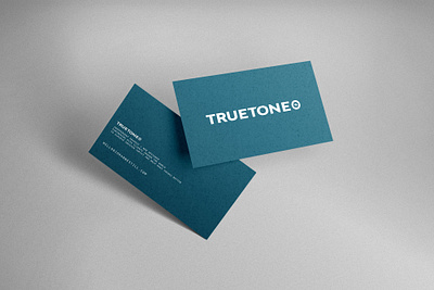 TrueTone branding design geometric graphic design illustration logo typography vector