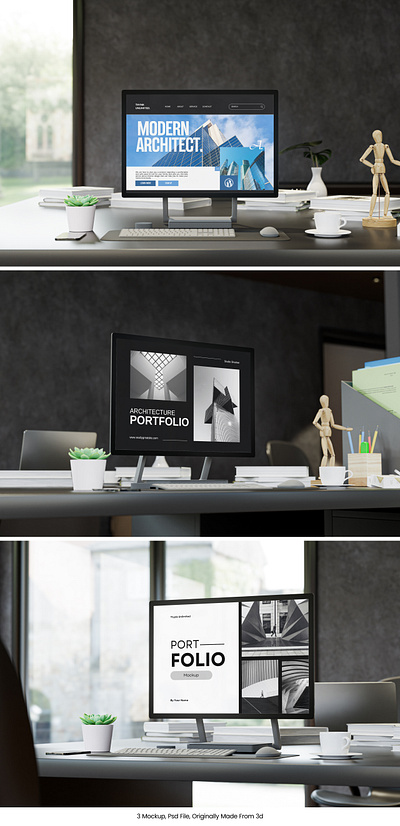 Desktop Screen Mockup branding design desktop graphic design logo mock up mockup mockups screen template ui ux