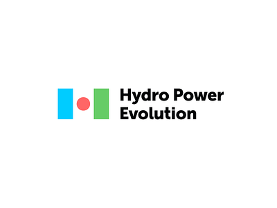 Hydro Power Evolution brand identity branding design emblem flag flat generator geometric graphic design h letter logo hydro generator icon identity logo logotype mark monogram sign simple symbol