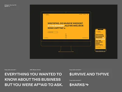Type System for Designer Survival Kit brand brand identity branding design futuristic graphic design logo poster swiss system type type system typography ui ux