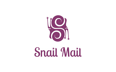 Snail Mail Logo brand identity branding creative design free logo humorous logo icon design identity logo logo design logo for sale logo mark logo trends logodesign logomark minimalism minimalistic logo monogram symbol visual identity