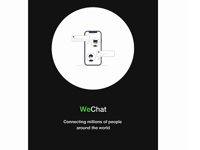 WeChat Redesign app branding chat design design thinking graphic design logo messaging mobile onboarding product design redesign ui ui design ui ux uiux user research ux uxd wechat