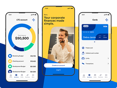 PayPal Mobile App Concept app application bank branding design finance fintech ios mobile mobileapp paypal ui ux