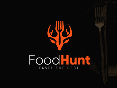 Food Hunt 3d animation brand branding graphic graphic design logo modern motion graphics ui unique