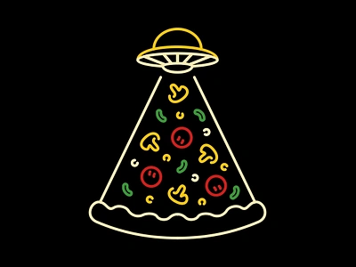 Ufo Pizza Invasion alien astronaut beverage dessert drink fantasy food galaxy invation italy junkfood mozzarella pizza pizza lover pizzeria planet rocket space ufo universe