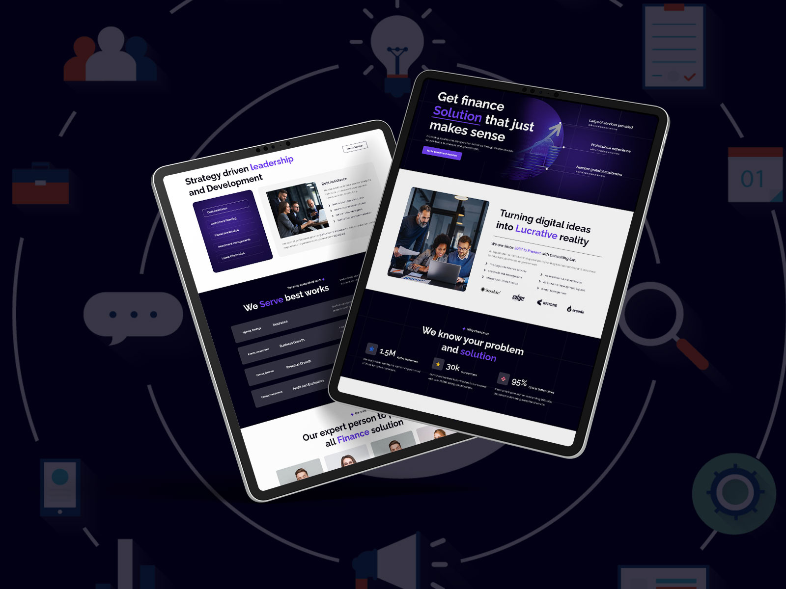 Finance Business WordPress Theme ecommerce design finance services responsive responsive design uiux web design web developer web templates website development woocommerce wordpress development wordpress theme