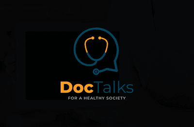 Doc Talks 3d animation branding design graphic graphic design logo modern motion graphics ui unique