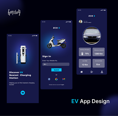 EV App Design app design app mockup design ev design ev mockup ev wireframing figma ui