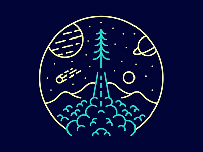 Tree Need More Space alien astronaut extraterrestrial galaxy invation lineart mars meteor moon mountains nasa nature outdoors outer space planet space stars tree ufo universe