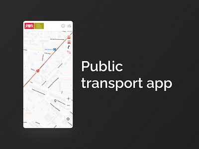 ZTM: Transportation App UI Showcase adobe ae animation figma map motion graphics transport ui ztm