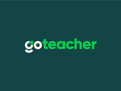 goteacher logotype go icon logo mark platform symbol teacher