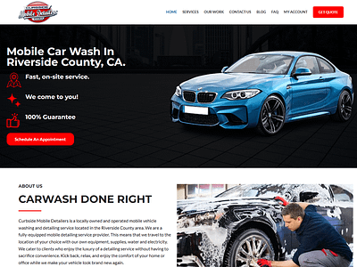 WordPress Website for Curbside Car Detailing car wash website elementor elementor expert website website design website developer website development website expert website redesign wordpress wordpress design wordpress developer wordpress development wordpress expert wordpress landing page wordpress redesign wordpress website