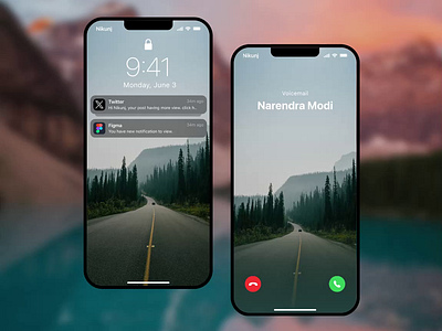 iOS 17 Update - Voice mail Feature app design design uiux figma typography ui ux