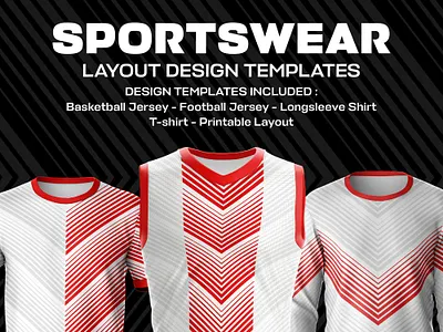ARROW LINES JERSEY TEMPLATE DESIGN print