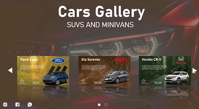 Car Sales Agency ( presentation gallery ) cars design ford gallery kia marketing minivans presentation suvs