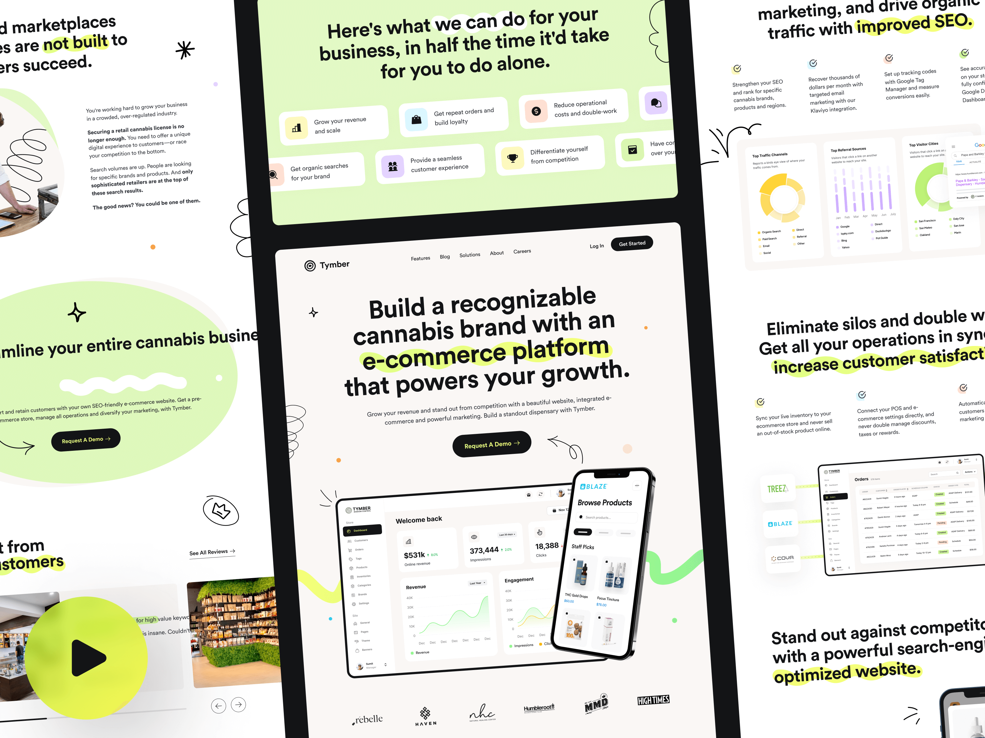 Tymber.io: SaaS Website Revamp (Live) conversion rate optimisation homepage homepage animation marketing website saas saas website saas website revamp web design webflow webflow development website