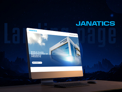 Janatics 3d animation branding graphic design logo motion graphics ui