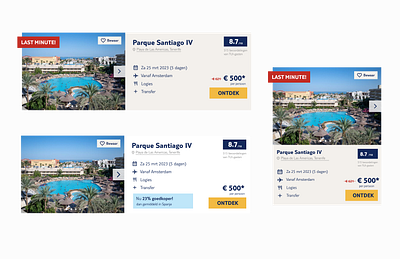 Vacation card redesign ui vacation vacation card