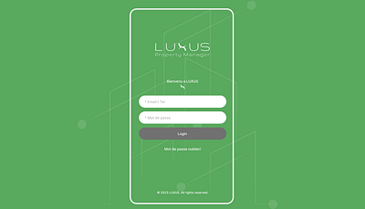 Luxus Property Manager branding figma graphic design logo ui ux