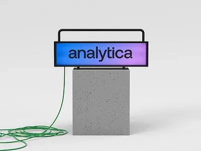 Analytica Logo design ai big brands brand identity branding colors design logo logo designer meta mockups modern logo startup tech technology